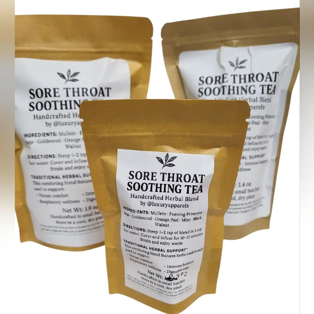 Sore Throat Soothing Tea Vitamin C